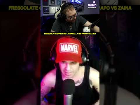 Rodrigo Quesada and Frescolate talk about the battle between Papo and Zaina.