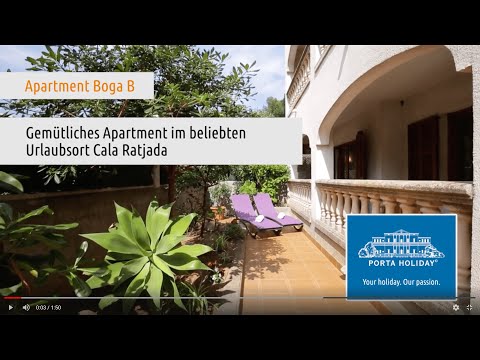 Modernes Apartment in Cala Ratjada zur Ferienmiete auf Mallorca