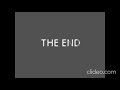 The End Walt Disney Pictures 1953 For Jnr Oz