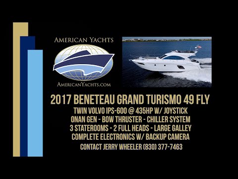 Beneteau Gran Turismo 49 Fly video