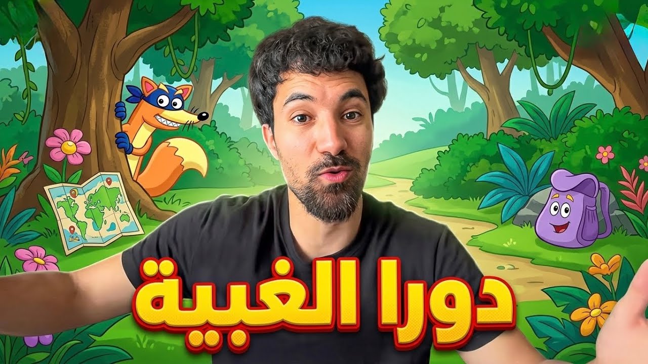 باري تيوب فقد اعصابه بسبب غباء دورا