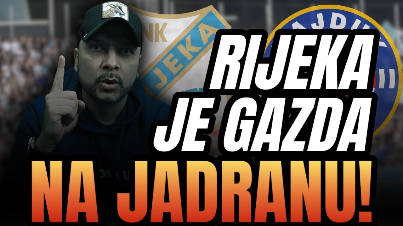 RIJEKA vs HAJDUK 3:0! RIJEKA RAZBILA I HAJDUK!