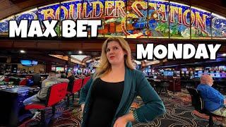 I MAX BET Every Slot Machine at Boulder Station in Las Vegas!