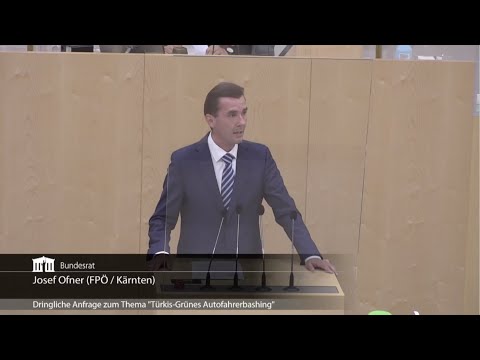 Josef Ofner - Autofahrerbashing: Steuererhöhungen, Abzocke bei Verkehrsstrafen - 15.7.2021