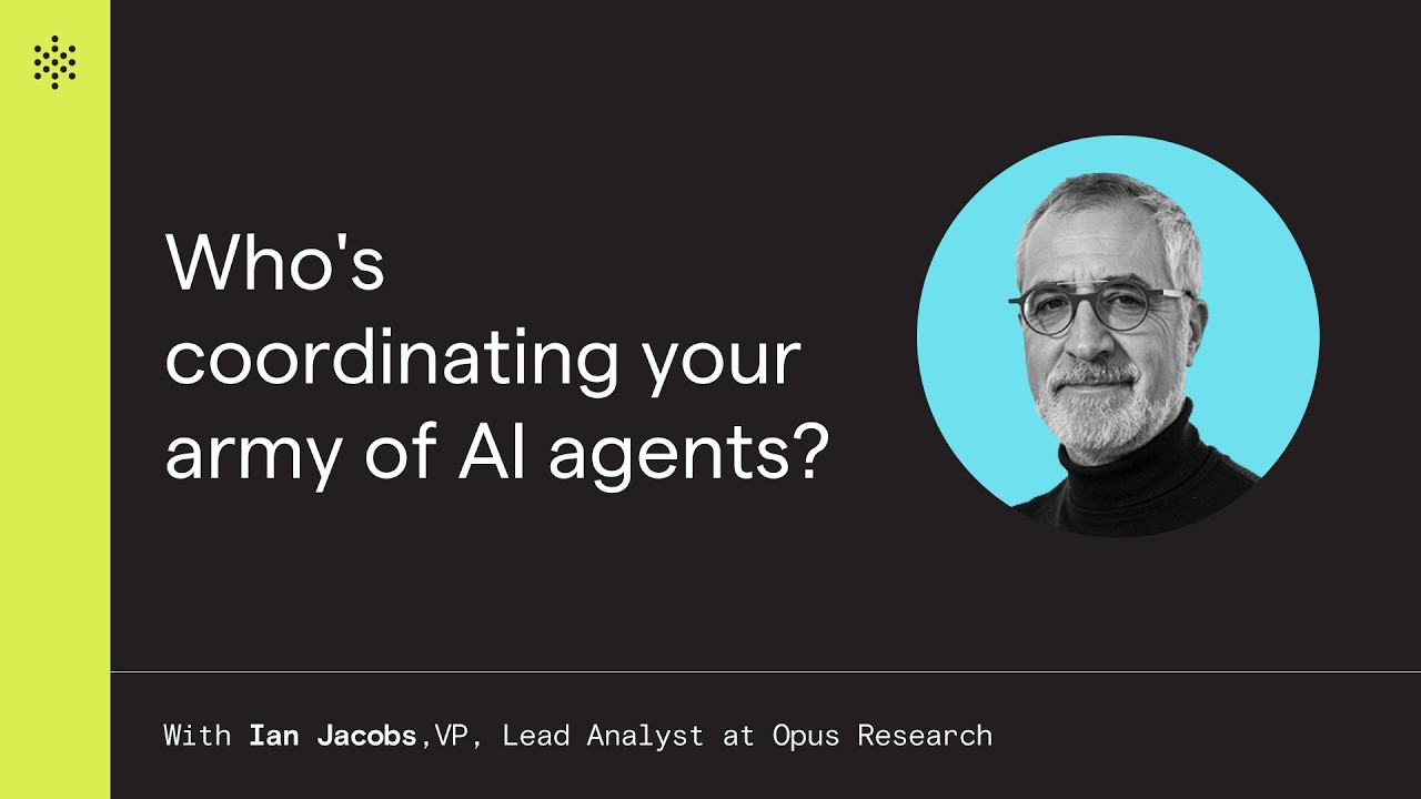 Who's coordinating your army of AI agents?