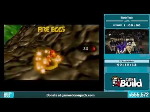 Banjo-Tooie by kaptainkohl in 47:24 - Summer Games Done Quick 2015 - Part 118