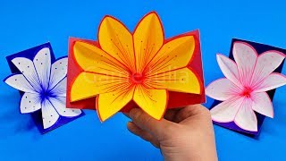 3D Открытка Цветок на любой праздник