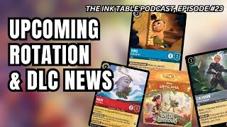 Discussing Lorcana's Upcoming Set Rotation | Wilds Unknown Updates & DLC News | The Ink Table Ep.23