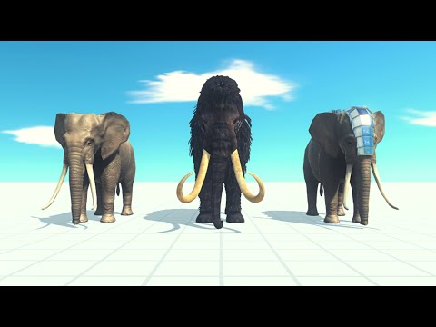 Elephant Team Vs Every Unit ARBS | Animal Revolt Battle Simulator