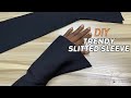 HOW TO SEW TRENDY SLIT SLEEVE Sew With Me