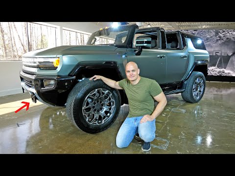 An Electric HUMMER SUV?! - First look at the Tesla rescue vehicle