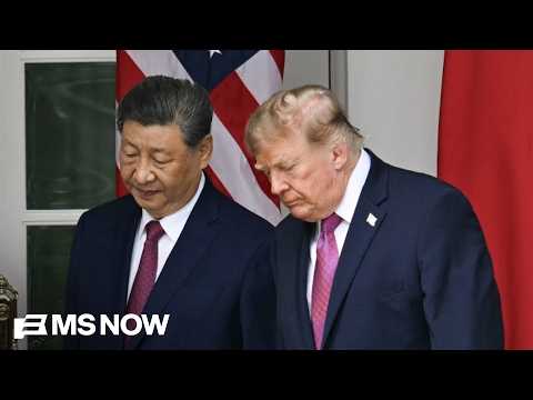 WATCH: Trump and First Lady Melania greet Xi at the White House