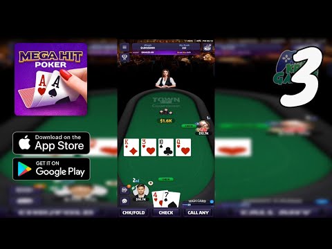 Mega Hit Poker: Texas Holdem Gameplay Walkthrough Part 3 (Android, IOS) - YouTube