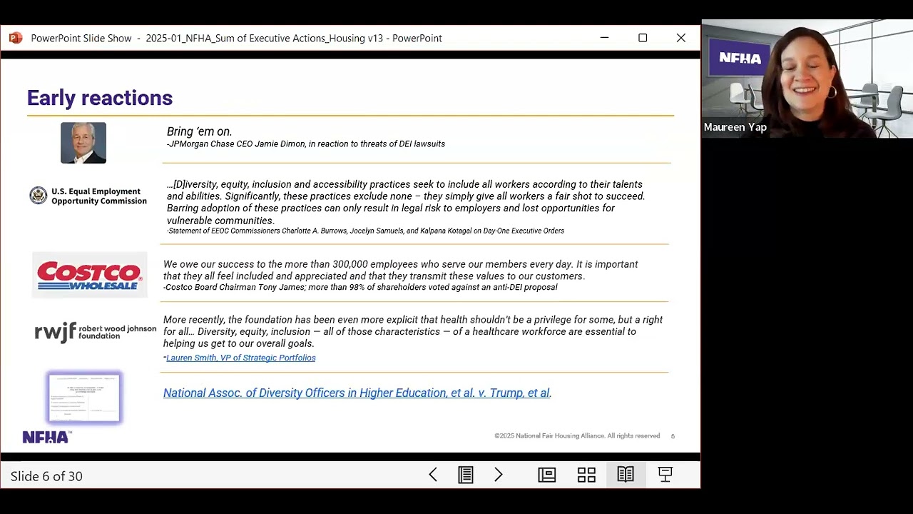 Feb CIB: 2025 Executive Actions: Implications for Housing, Lending and Technology