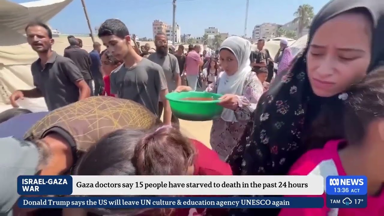 Mass starvation is currently spreading across Gaza – ABC Interview with Luke Gracie