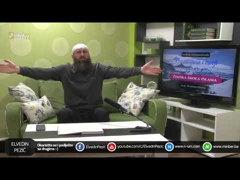 Zimska škola islama 9.dio (uvjeti namaza 1.dio)_mr. Elvedin Pezić
