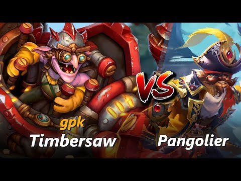 gpk mid Timbersaw vs Pangolier | First 10 minutes
