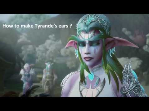Tyrande's ears tutorial - COSPLAY
