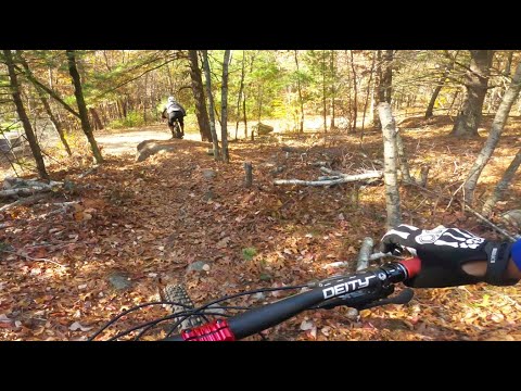 Mountain Biking Nobscot in Framingham, Massachusetts