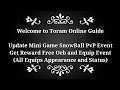 Toram Online - Guide : Update mini Game Snowball Fight and Get All Rewards (Appearance All Equips)