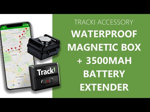 Tracki Waterproof Magnetic Extender - Get 6 months battery life for your GPS Tracker