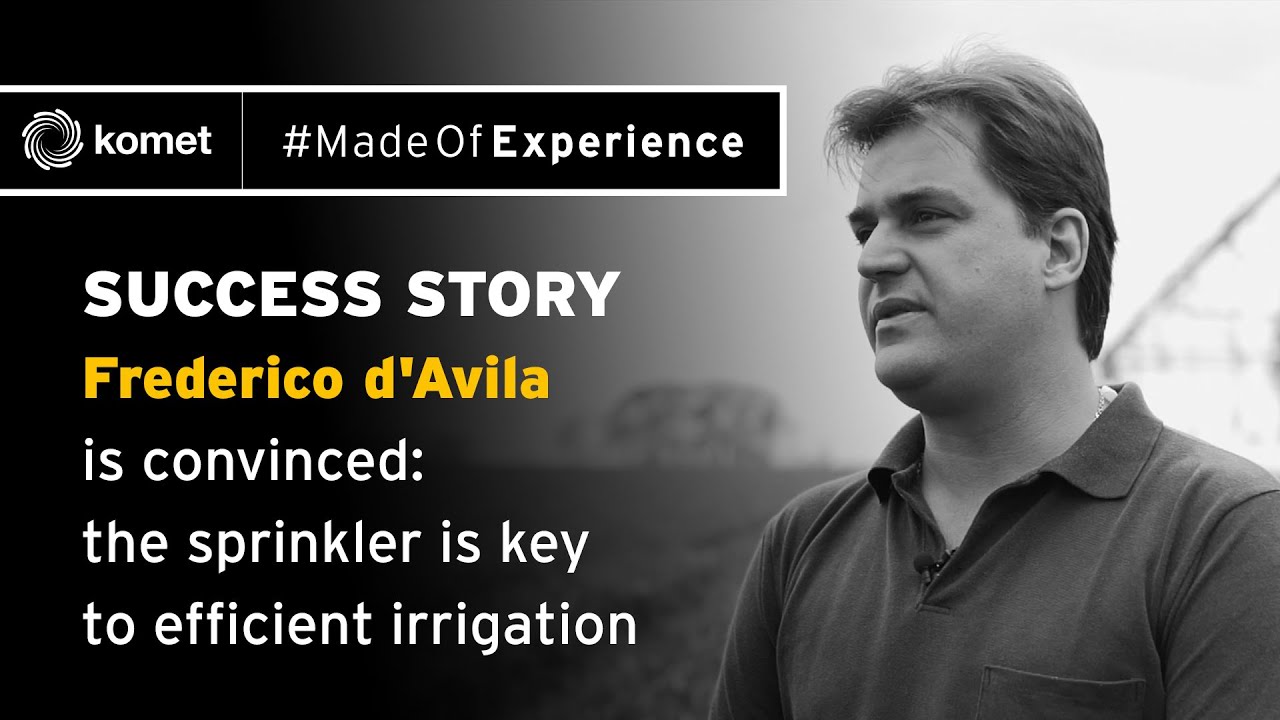 Congressman Frederico d’Avila in Brazil opts for center pivot Irrigation equipment by Komet