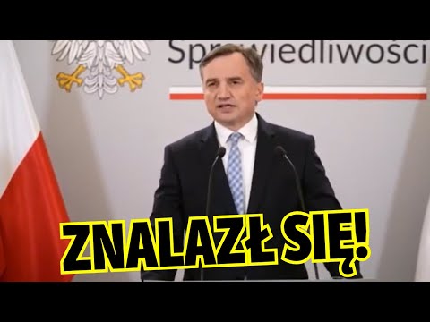 PILNE! Jest, mamy go, znalazł się! Ziobro wyszedł po raz pierwszy od wyborów i oto co się stało!