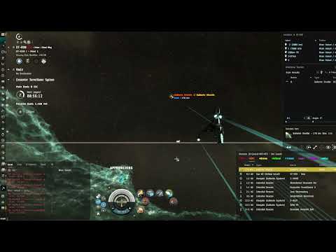 EVE Online: D-Scan um einen Shuttle zu finden