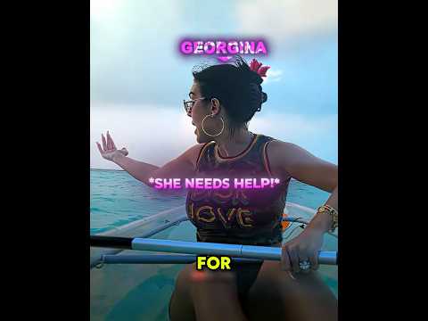 Who Saved Georgina From The Whale? 😳 #shorts #cr7 #georginarodriguez #footballshorts