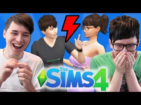 DIL'S WORST ENEMY - Dan and Phil Play: Sims 4 #4