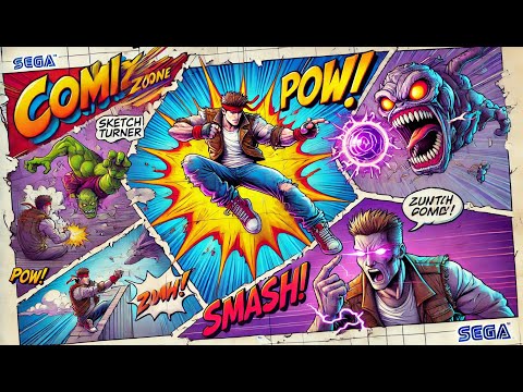 COMIX ZONE: the forgotten treasure of the Sega Mega Drive