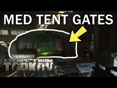 Med Tent Gates  (Need Factory Key) Exit Location in Escape From Tarkov