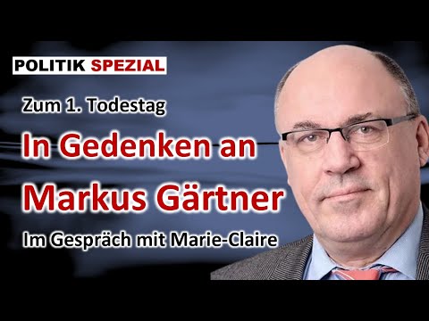 Interview mit Marie-Claire Gärtner zum 1. Todestag ihres Mannes