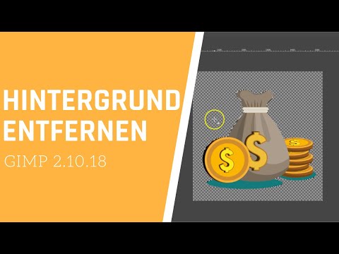 Hintergrund entfernen / transparent machen - Gimp 2.10.18