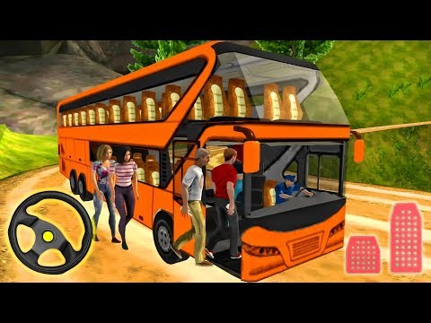 Offroad Bus Transport Simulator - Mountain Buses Driving | Android Gameplay