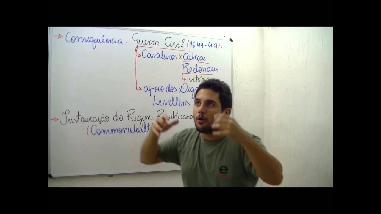 AULA HISTÓRIA - AS REVOLUÇÕES INGLESAS PARTE 1 - MAR 13 - PROF. WESLEY MARINHO