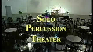 Solo Percussion Theater von und mit Harald Weiss, 1/4