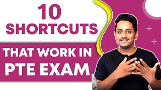 10 SHORTCUTS that work in PTE EXAM| tips and tricks