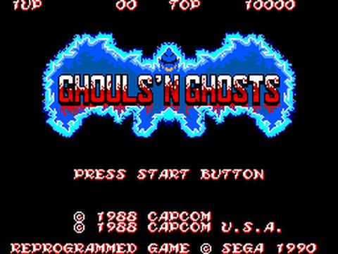 Ghouls'n Ghosts Master System