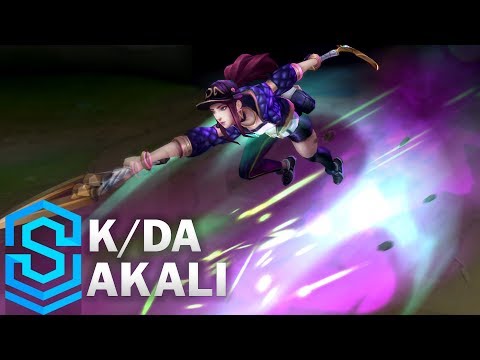 K/DA Akali Skin Spotlight - Pre-Release - League of Legends