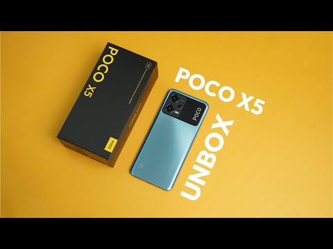 Xiaomi POCO X5 5G Unboxing + First Boot Up (Blue)