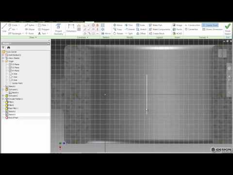 Using the Model Browser and Work Features in Autodesk Inventor 2012