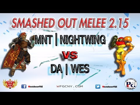 Smashed Out Melee V2.15 - MnT | Nightwing Vs. DA | Wes - Losers Quarter Finals