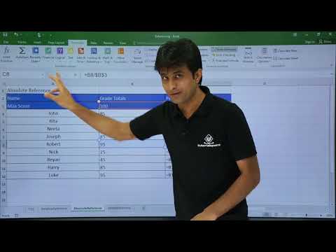 MS Excel - Cell Reference