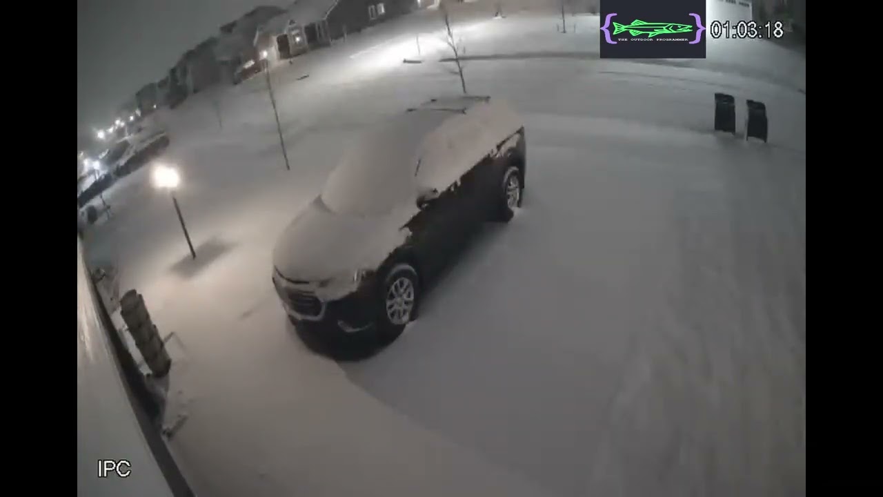 Snow Time Lapse