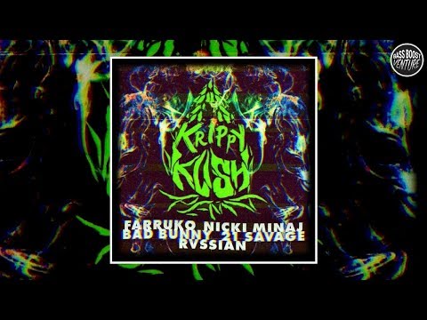 Farruko, Nicki Minaj, Bad Bunny - Krippy Kush Remix ft. 21 Savage, Rvssian ( Bass Boosted )