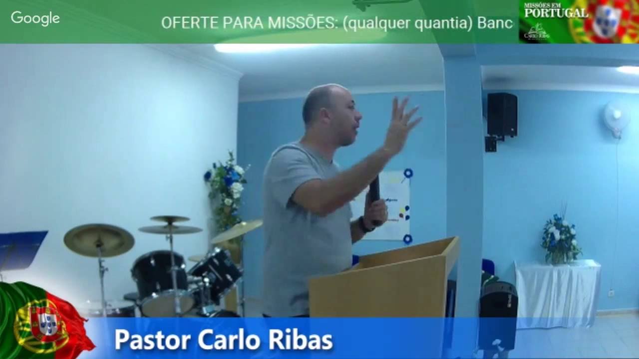 Aula de Demarcação territorial e unção com o óleo - Portugal - Pastor Carlo Ribas