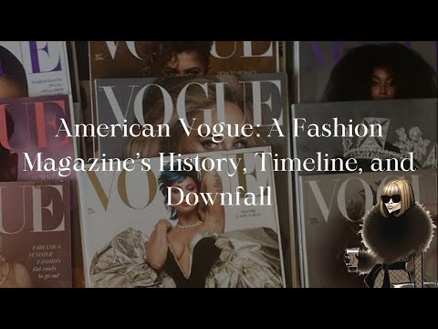 a complete history of american vogue