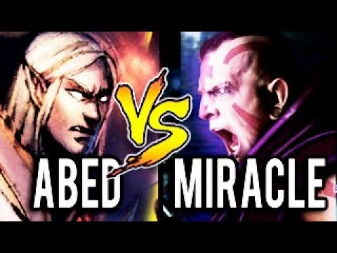 Abed Vs Miracle - 10k MMR Carry Battle! Most Serious Game in Dota 2 History