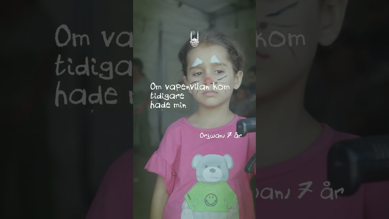 DE MINSTA RÖSTERNA  - DEN STÖRSTA SMÄRTAN  (Barnen i Gaza har många frågor)